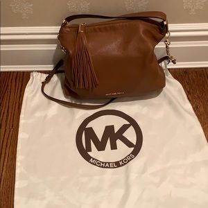 Tan Michael Kors Hobo Bag
